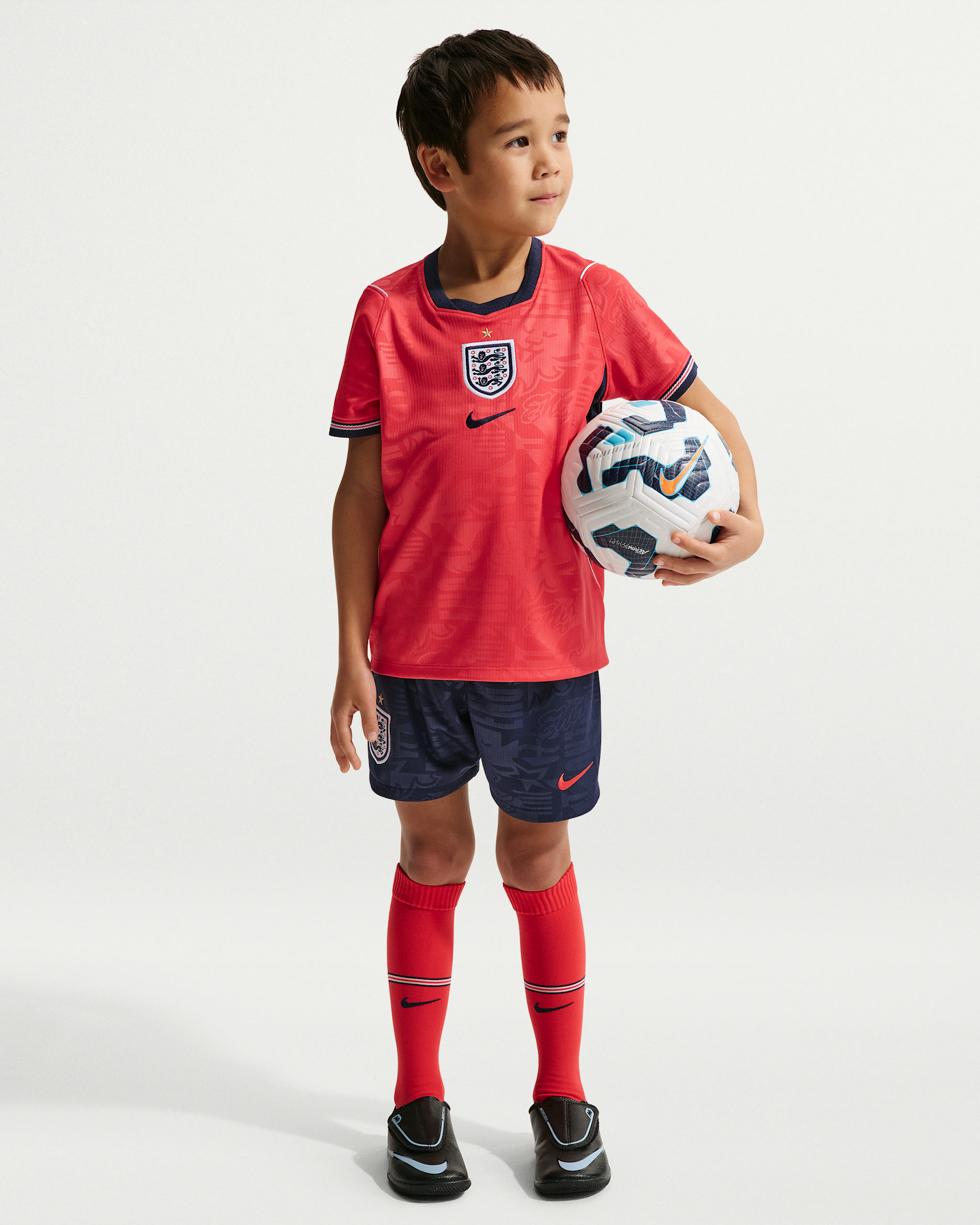 England 2026 Stadium Away Little Kids' Nike Soccer Replica 3-Piece